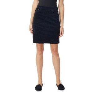 S.C. & CO Black Corduroy Skirt Size 14